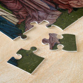 神秘的な子羊の崇拝,ゲントのアルタルピース ジグソーパズル (側面)