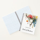 神秘的な季節 | ハロウィングリモア影絵本 ノートブック (内部)