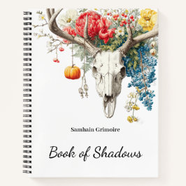 神秘的な季節 | ハロウィングリモア影絵本 ノートブック