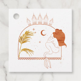 神秘的な宇宙の人魚 フェイバータグ