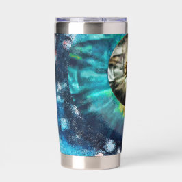 神秘的な宇宙のSFビュー 保温保冷タンブラー