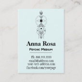 *~*神秘的な宇宙ネブラケルト精神培地 名刺 (裏面)