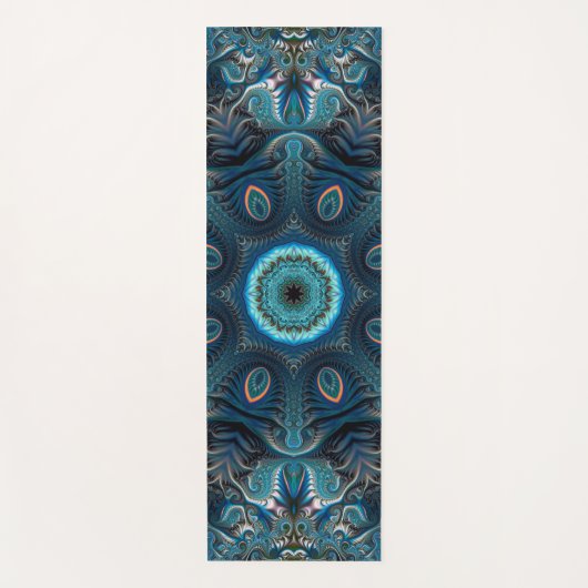 神秘的な宇宙曼荼羅 ヨガマット (正面)