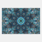 神秘的な宇宙曼荼羅 ラッピングペーパーシート (正面2)