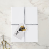 神秘的な宇宙熱帯植物 ギフトタグ (より糸付き)