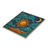 神秘的な宇宙調和 タイル (側面)