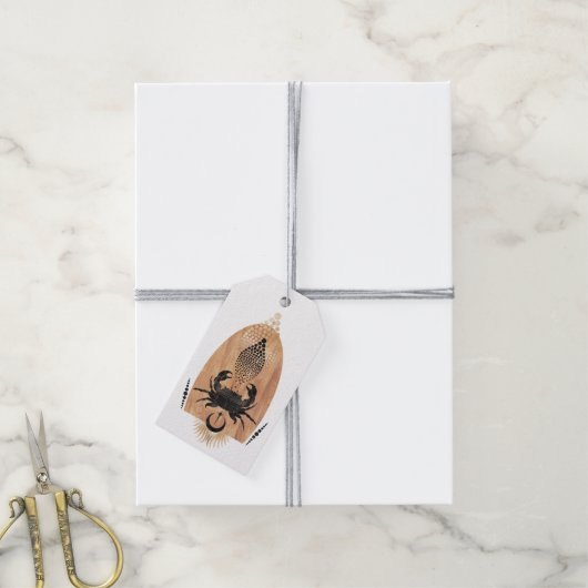 神秘的な宇宙 ギフトタグ (より糸付き)