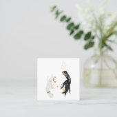 神秘的な宇宙 スクエア名刺 (スタンド正面)