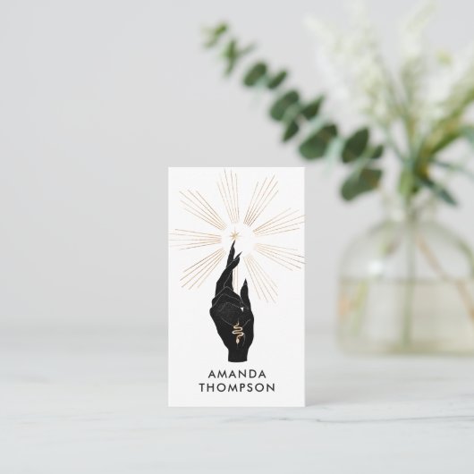 神秘的な宇宙 名刺 (スタンド正面)