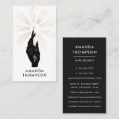 神秘的な宇宙 名刺 (正面/裏面)