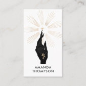 神秘的な宇宙 名刺 (正面)