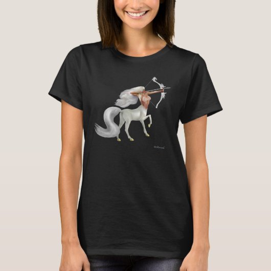神秘的な射手座 Tシャツ (正面)