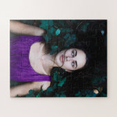 神秘的な少女 ジグソーパズル (横)