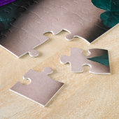 神秘的な少女 ジグソーパズル (側面)