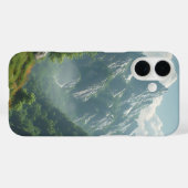 神秘的な山の雄大さ Case-Mate iPhoneケース (裏面 (横))