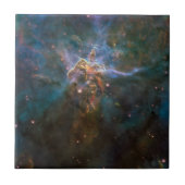 神秘的な山瓦 タイル (正面)