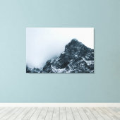 神秘的な山 キャンバスプリント (インサイチュ (ウッドフロア))