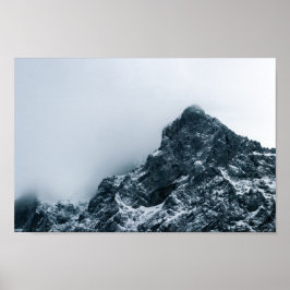 神秘的な山 ポスター