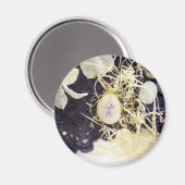 神秘的な幸運の冷蔵庫用マグネット マグネット (正面/裏面)