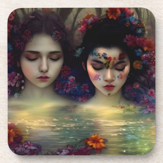 神秘的な庭園：フローラの夢 コースター (正面)