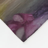 神秘的な庭園：フローラの夢 フリースブランケット (角)