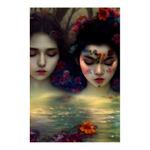 神秘的な庭園：フローラの夢