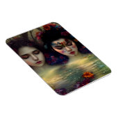 神秘的な庭園：フローラの夢 マグネット (右側)