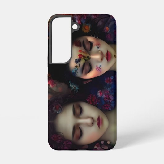 神秘的な庭園：フローラの夢 SAMSUNG GALAXYケース (裏面)