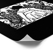 神秘的な庭園 ポスター (角)