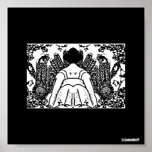 神秘的な庭園 ポスター (正面)