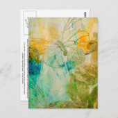 "神秘的な庭-金蝶"コレクション ポストカード (正面/裏面)