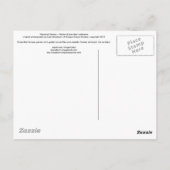 "神秘的な庭-金蝶"コレクション ポストカード (裏面)