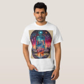 神秘的な心 Tシャツ (正面フル)