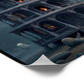 『神秘的な忘れ物:ハロウィーン城壁ポスター』 ポスター (角)