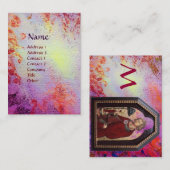 神秘的な思い出/聖ガルガノモノグラム 名刺 (正面/裏面)