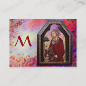 神秘的な思い出/聖ガルガノモノグラム 名刺 (裏面)