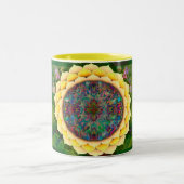 神秘的な恵み ツートーンマグカップ (中央)