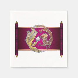 神秘的な戦い スタンダードカクテルナプキン