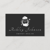 神秘的な手とサードアイムーンサイキック 名刺 (正面)