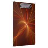 神秘的な抽象芸術フラクタルアートモダンの暖かい色 クリップボード (右)