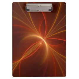 神秘的な抽象芸術フラクタルアートモダンの暖かい色 クリップボード