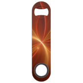 神秘的な抽象芸術フラクタルアートモダンの暖かい色 スピード栓抜き (正面)