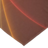 神秘的な抽象芸術フラクタルアートモダンの暖かい色 テーブルクロス (アングル)