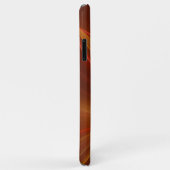 神秘的な抽象芸術フラクタルアートモダンの暖かい色 Case-Mate iPhoneケース (裏面/右)