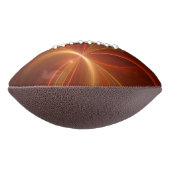 神秘的な抽象芸術モダンフラクタル暖かい色の名前 アメリカンフットボール (回転90)