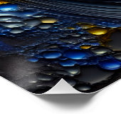 神秘的な放射能 – アンエンボスメス顔 ポスター (コーナー)