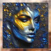 神秘的な放射能 – アンエンボス女性 ウィンドウサイン (シート2)