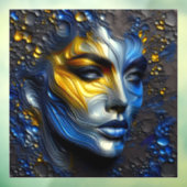 神秘的な放射能 – アンエンボス女性 ウィンドウサイン (シート3)