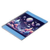 神秘的な旅のノート ノートブック (左側)