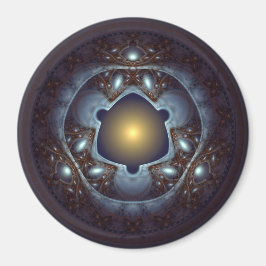 神秘的な明るいパターン マグネット